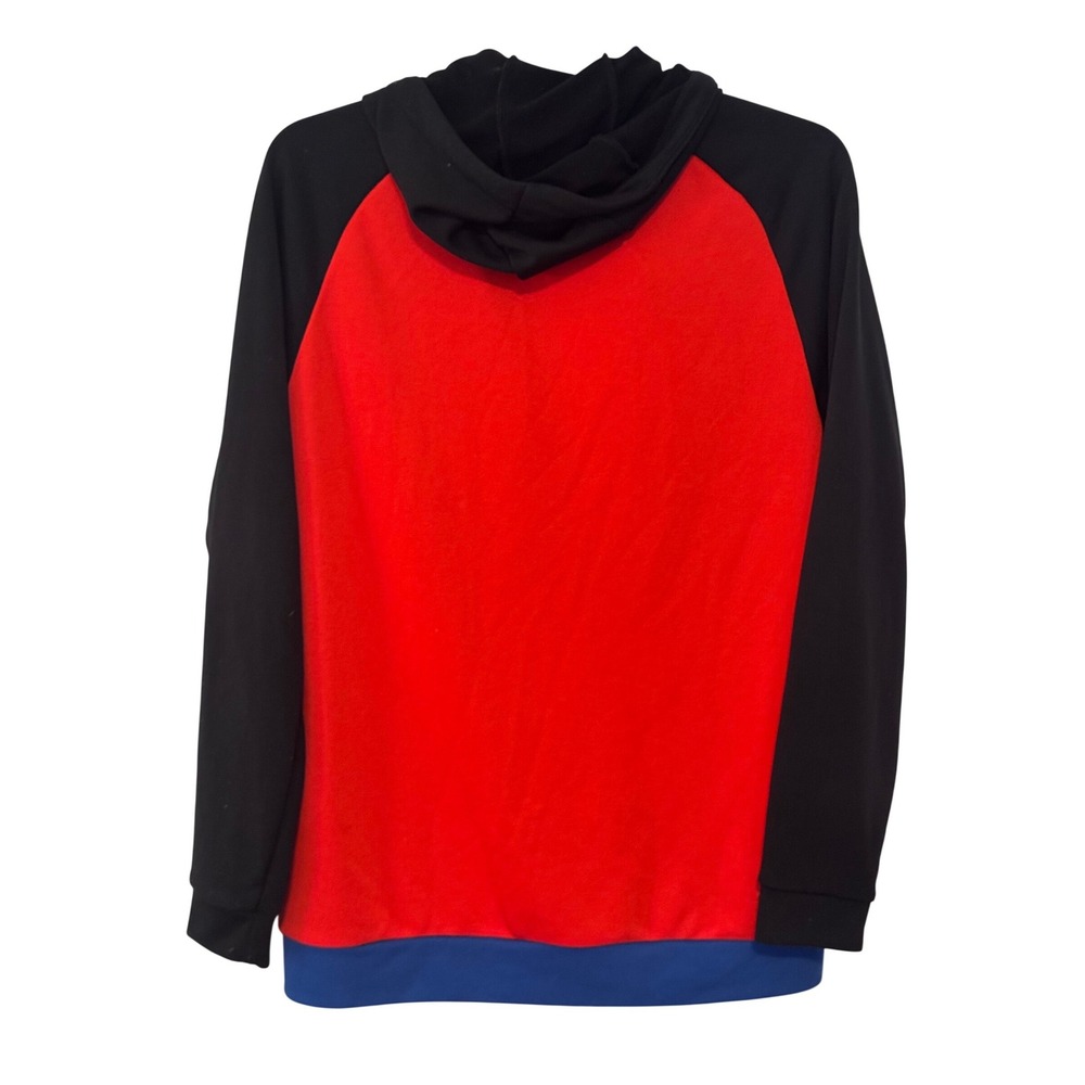 Nike Dri-FIT Colorblock Full Zip Hoodie Jacket Blue Red Black Men's L - Picture 7 of 10